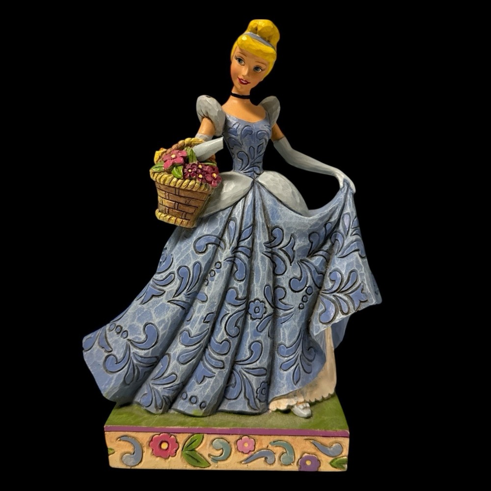 Disney Traditions, Jim Shore, Enesco, #4026077 cinderalla *AS IS Broken Arm
